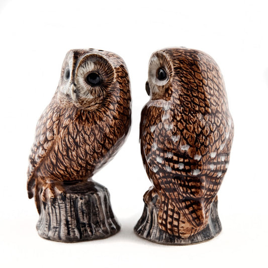 Tawny Owl Salt & Pepper