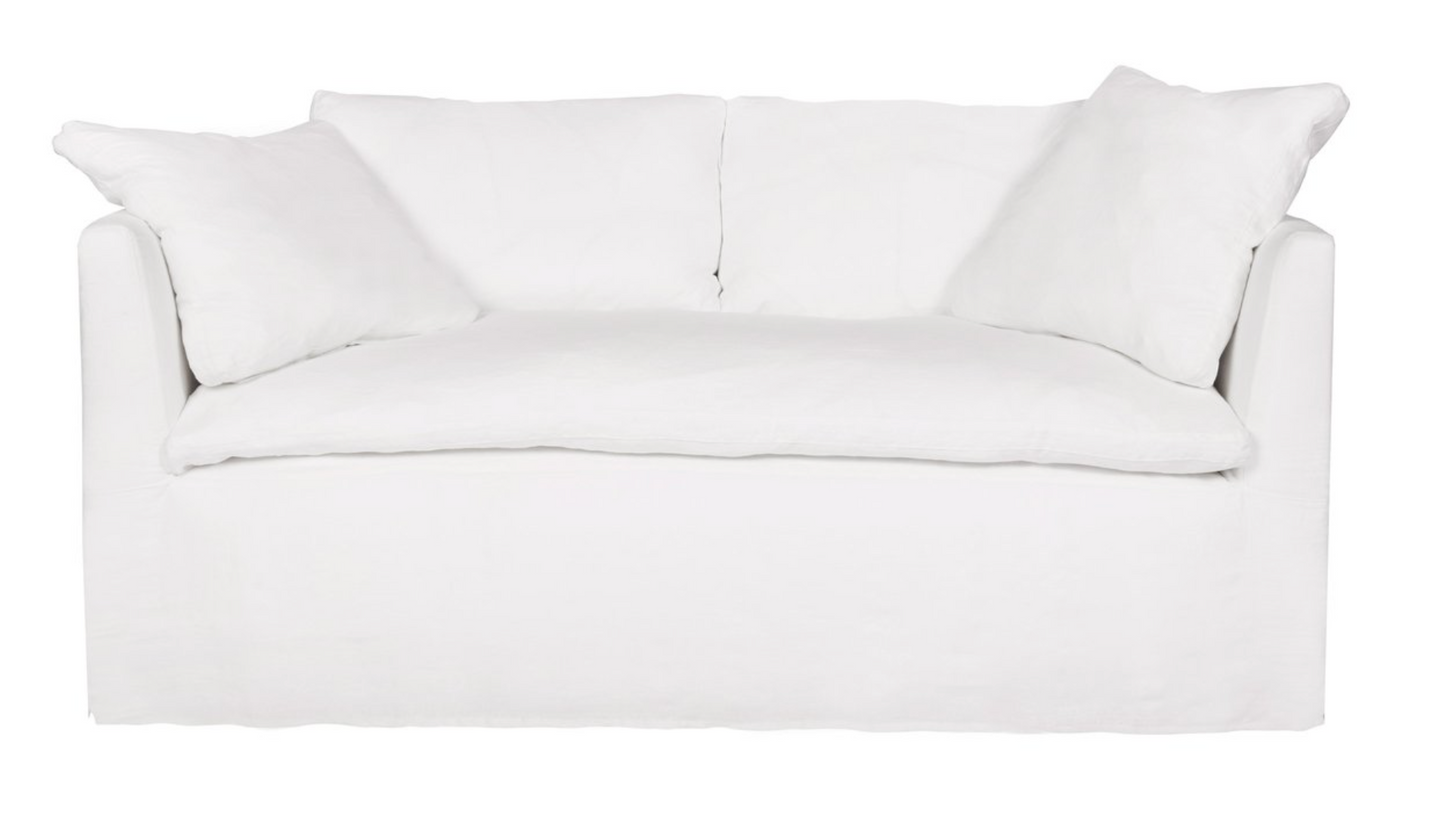 Havana Loveseat - Tahoe White