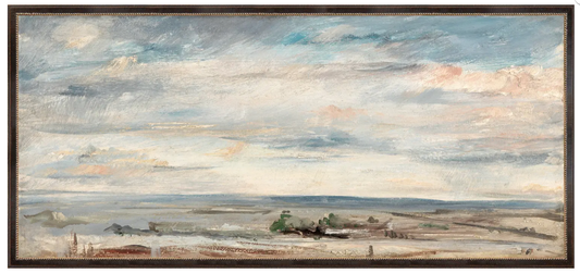Cloud Study with Marshlands Art