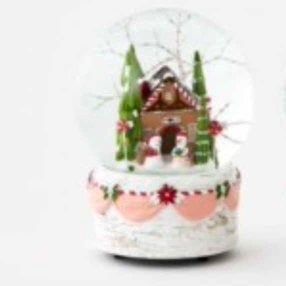 Snowman/Deer Water Globe