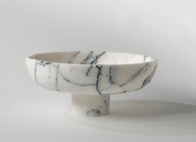 Load image into Gallery viewer, Marble Pedestal Bowl
