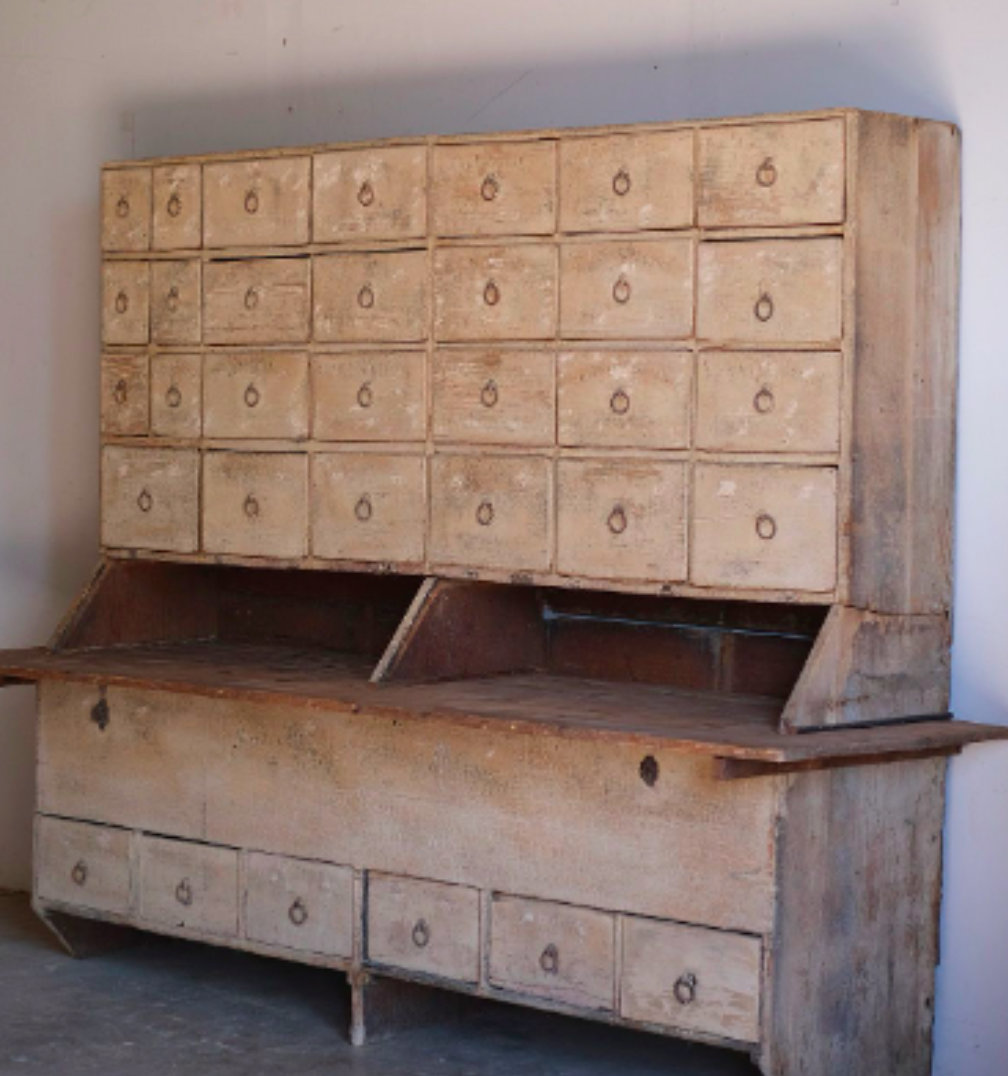 Antique Secretary Cabinet