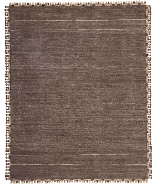 Nomad Kilim Rug-Brown