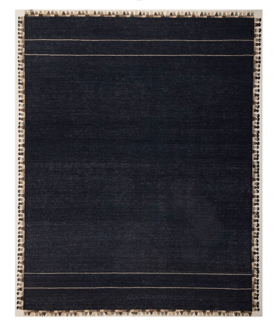 Nomad Kilim Rug-Indigo