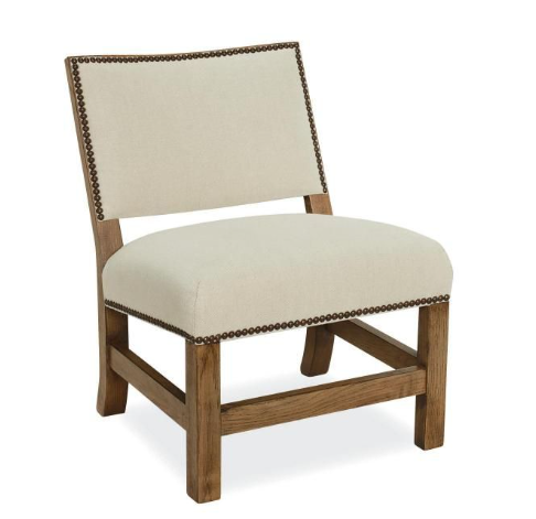 L5478-01 Shin Toaster Chair - Chamois Linen