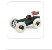 Rufus Green Toy Car