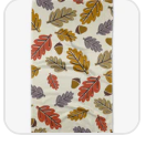 Retro Leaves Tea Towel