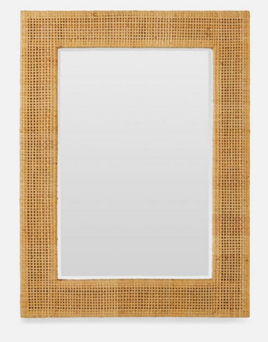 Izzy Rattan Mirror