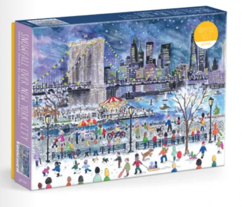 Snowfall Over New York City Puzzle