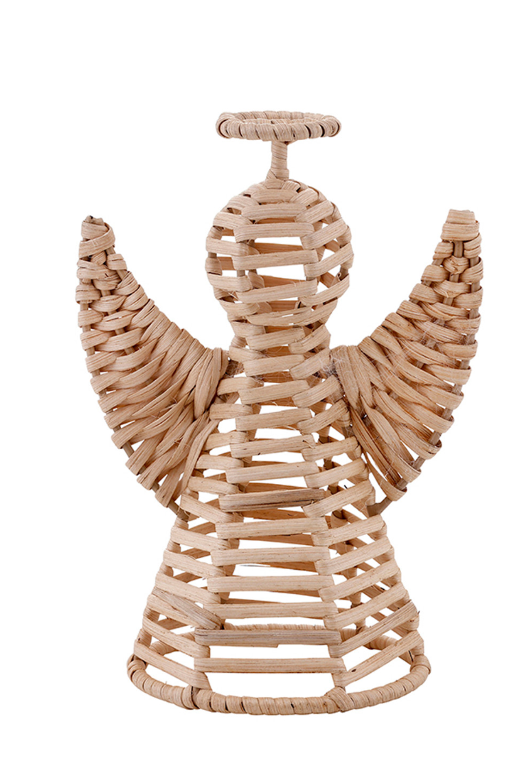 Wicker Angel 8.25"