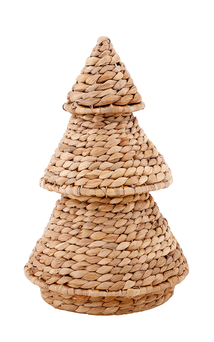 Hyacinth Cone Tiered Tree 16"