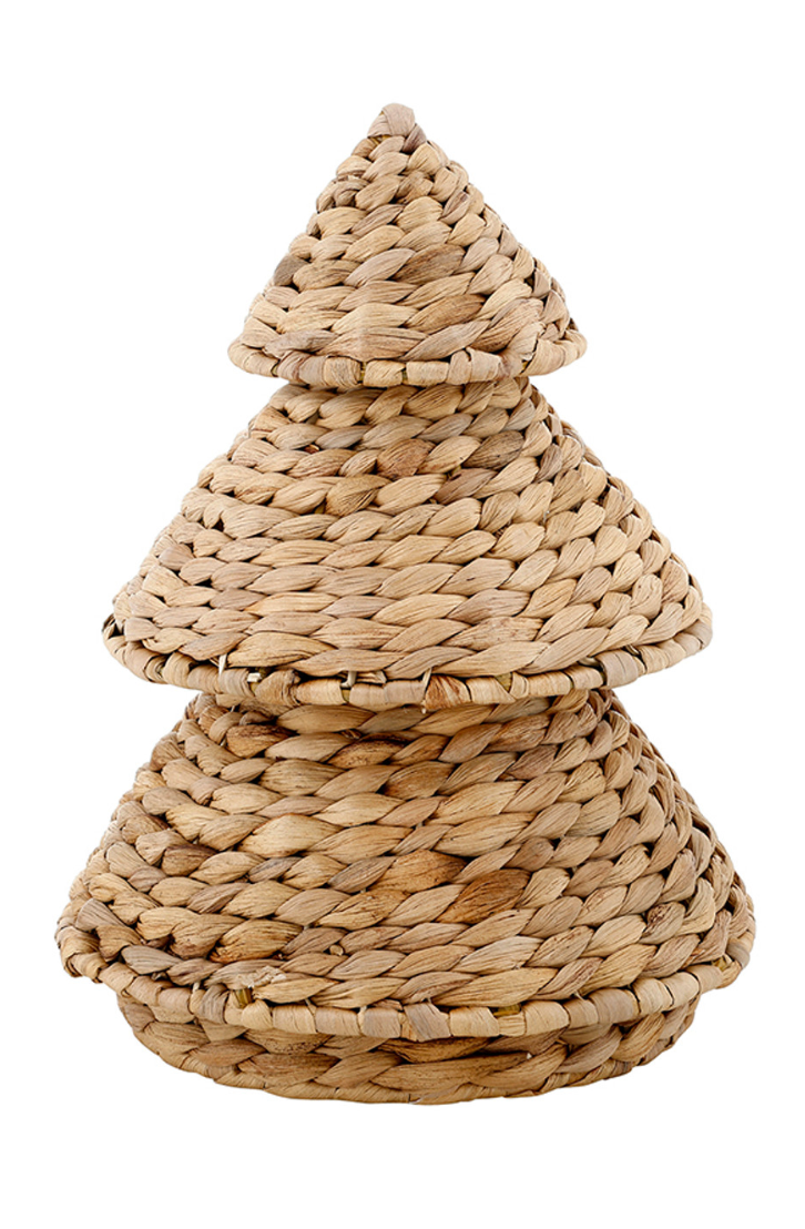Hyacinth Cone Tiered Tree 12"