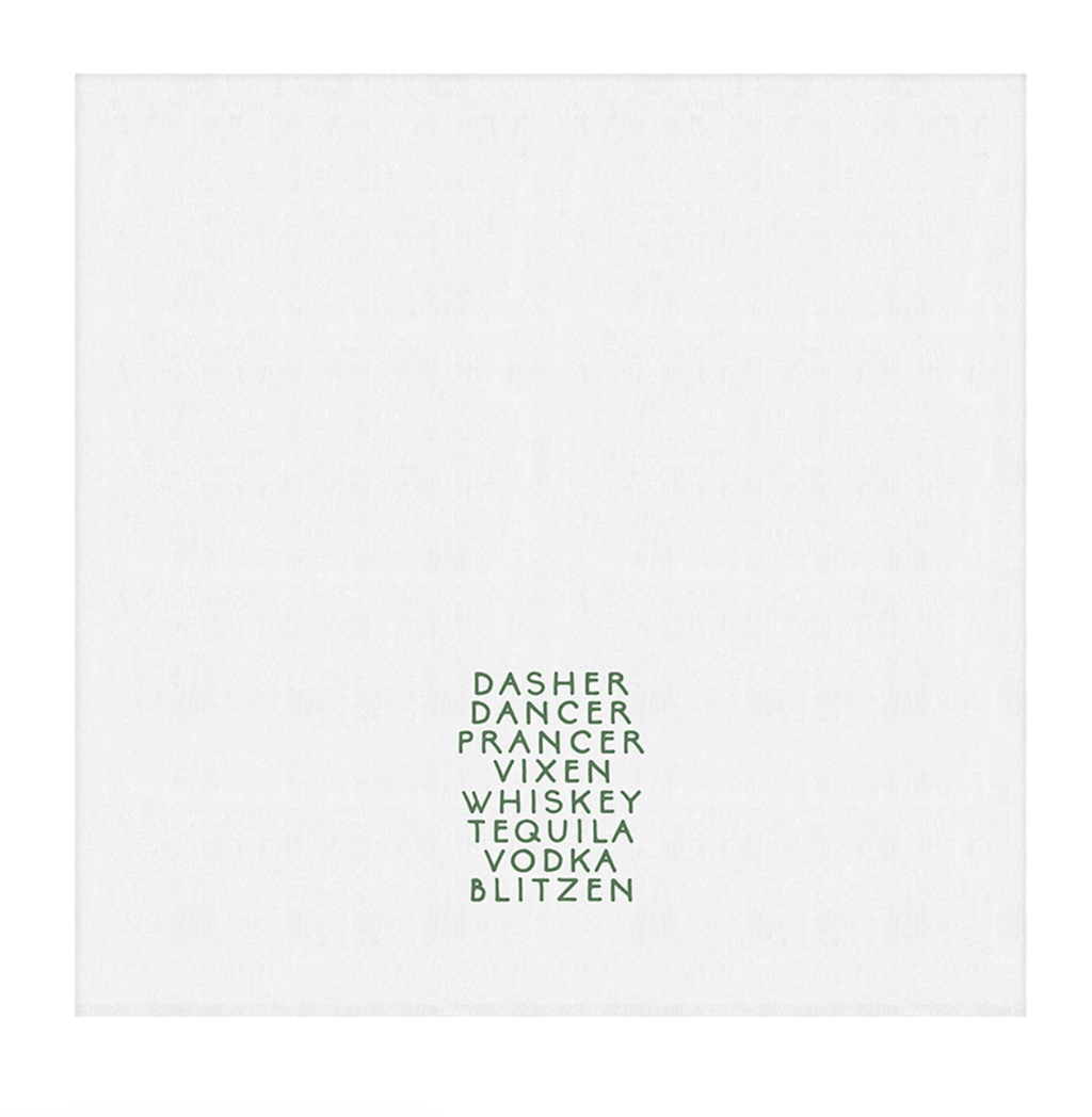 Dasher Tea Towel