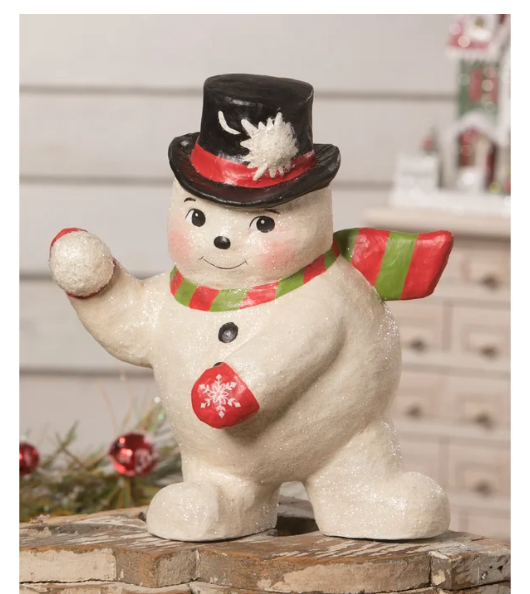 Snowball Fight Snowman