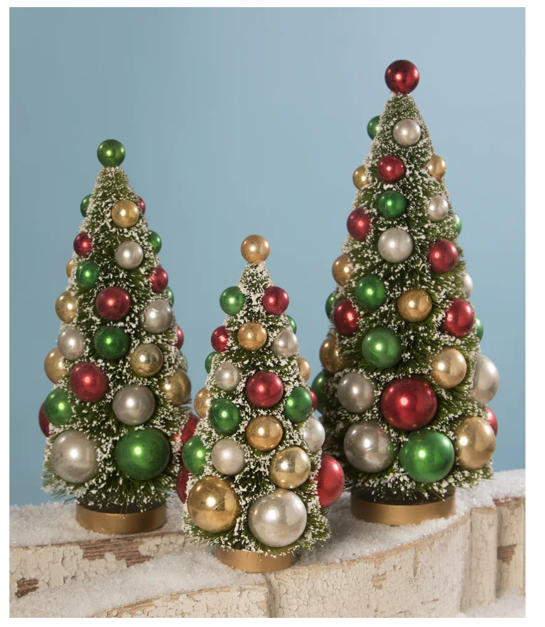 Traditional Bottle Brush Trees