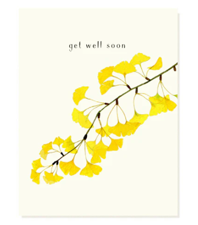 Golden Ginko Occasion Card