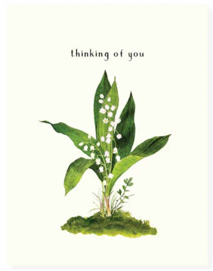 Lily Of The Valley Occasion Card