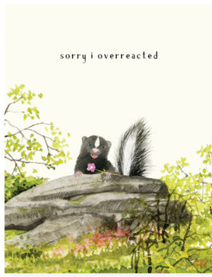 Overreaction Occasion Card