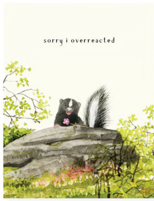 Overreaction Occasion Card