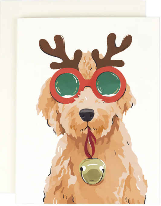 Reindeer Doodle Card
