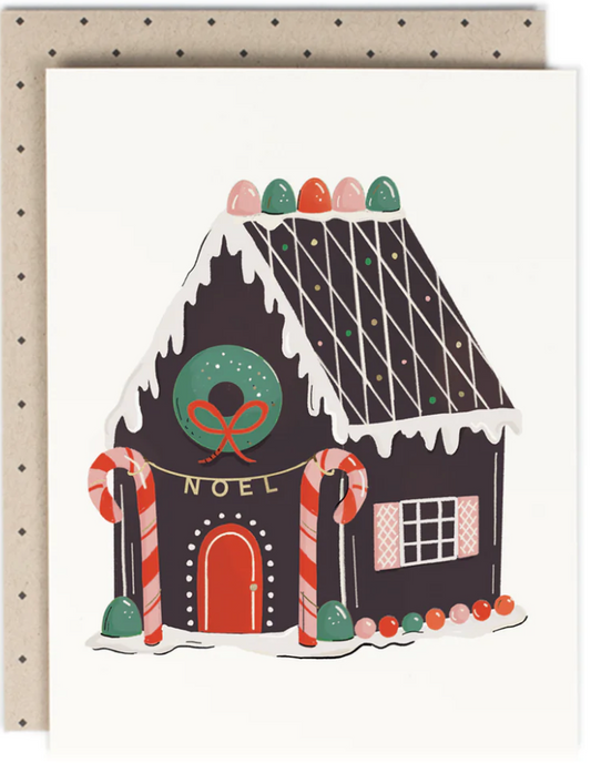 Noel Gingerbread Card