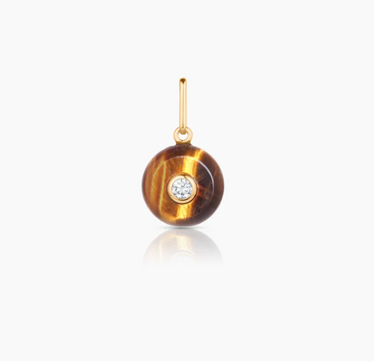 BeBe Tiger's Eye Charm