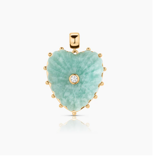 Melanie Amazonite Bail Charm