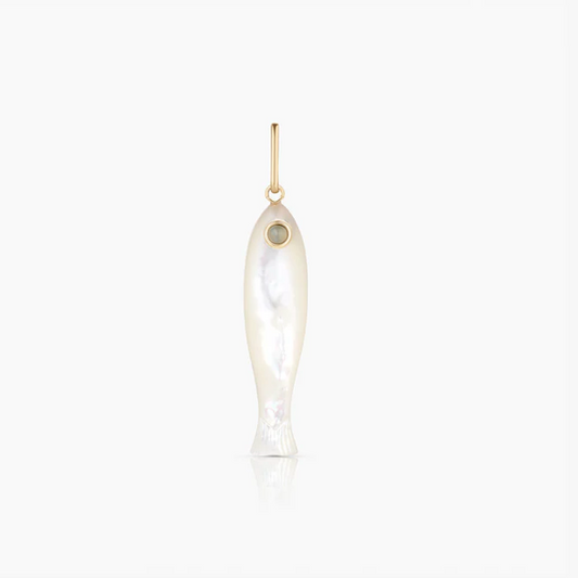 Fish Mother of Pearl Charm