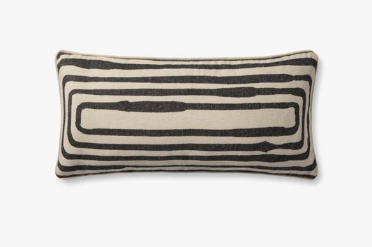 Natural Black Pillow