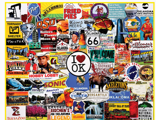 I Love Oklahoma Puzzle