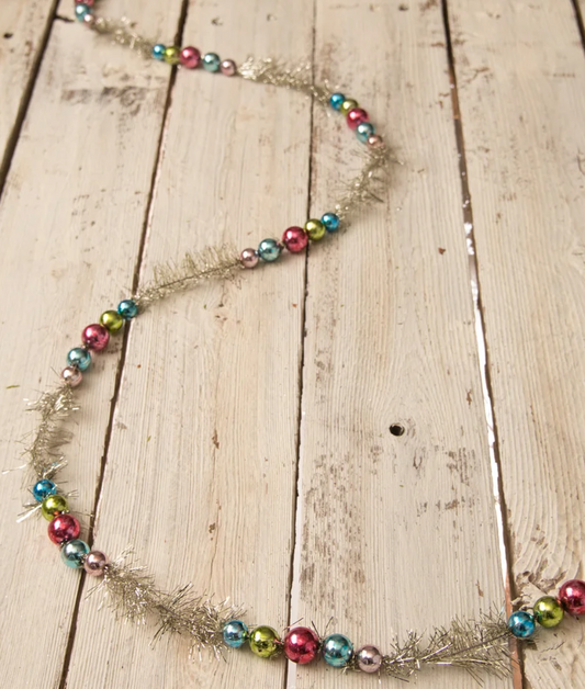 Brights Bead Holiday Garland