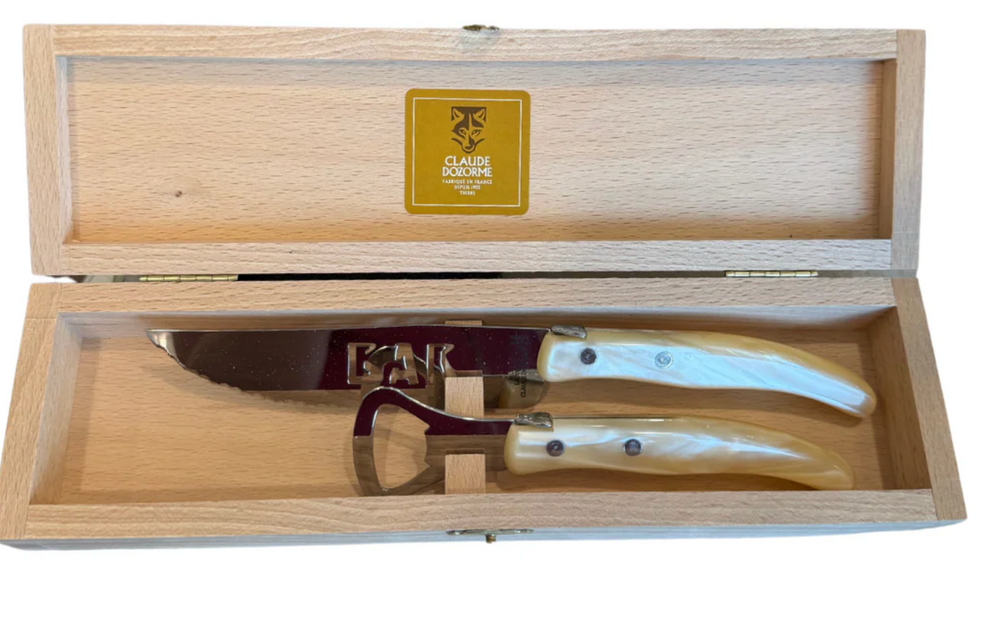 Claude Dozorme Berlingot 2 Piece Bar Set