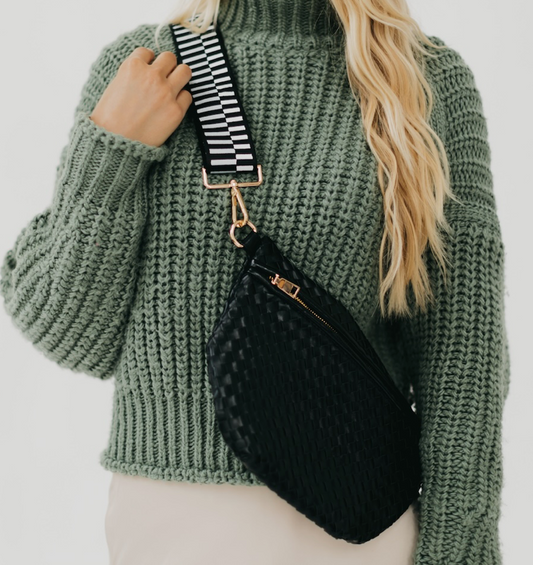 Westlyn Woven Crossbody Bum Bag