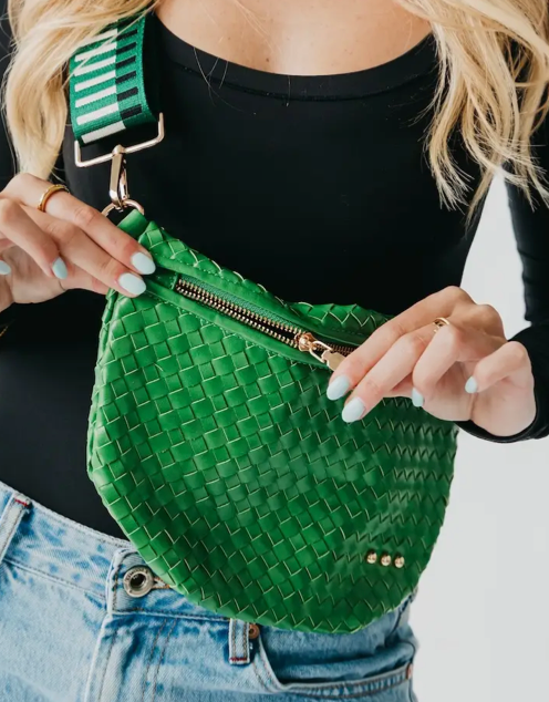 Westlyn Woven Crossbody Bum Bag