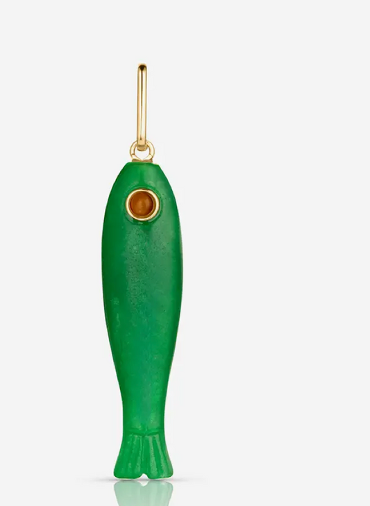 Fish Jade Charm