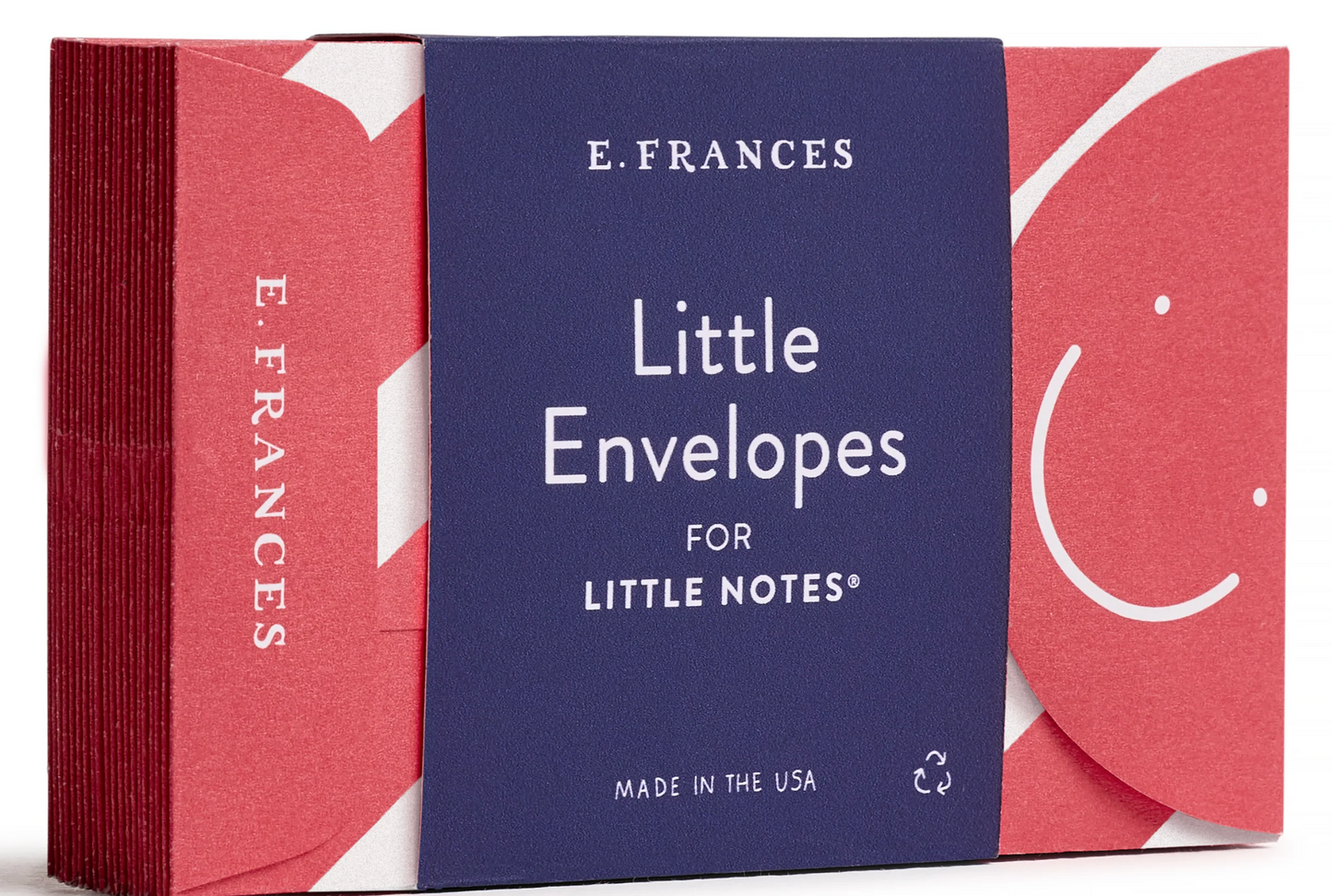 Little Notes Envelopes- Candy Cane Striped