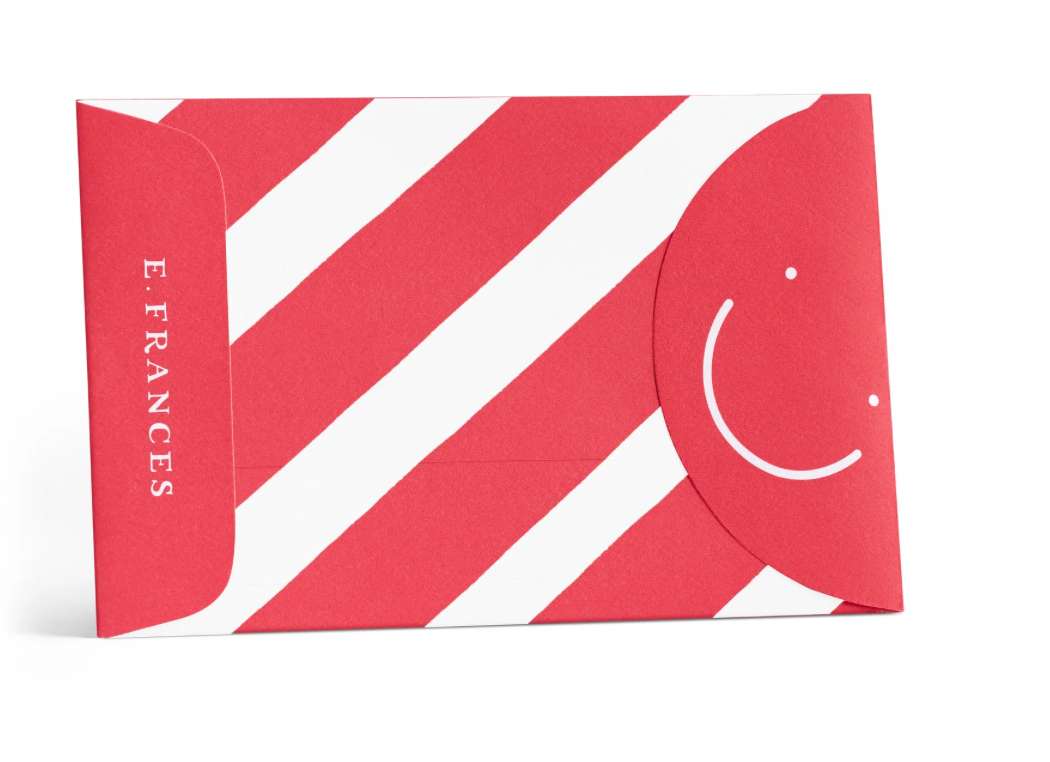 Little Notes Envelopes- Candy Cane Striped