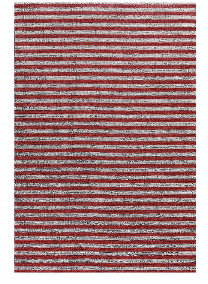 Breton Stripe Shag Mat