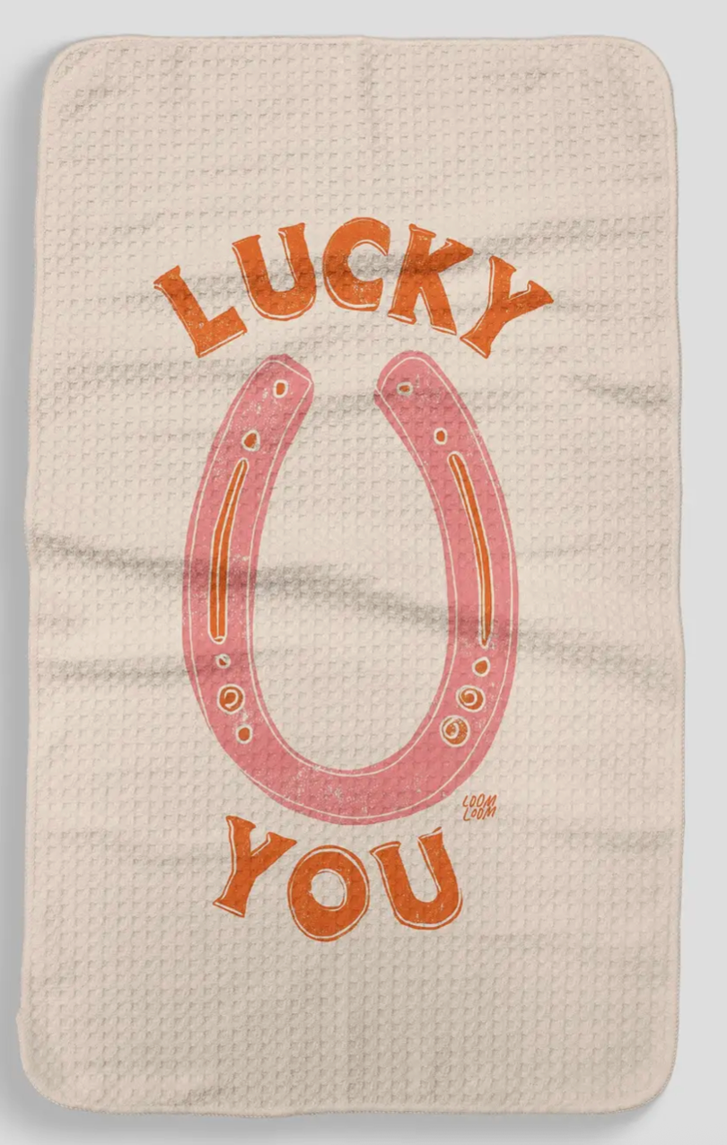Lucky You Kitchen Towel