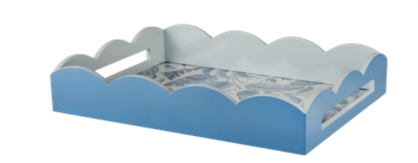 Palm Beach Lacquered Scallop Tray