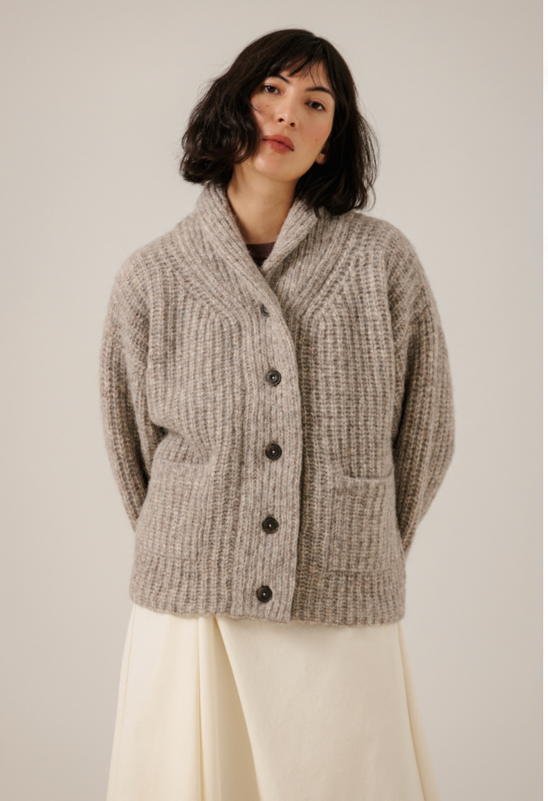 Oversized Shawl Cardigan