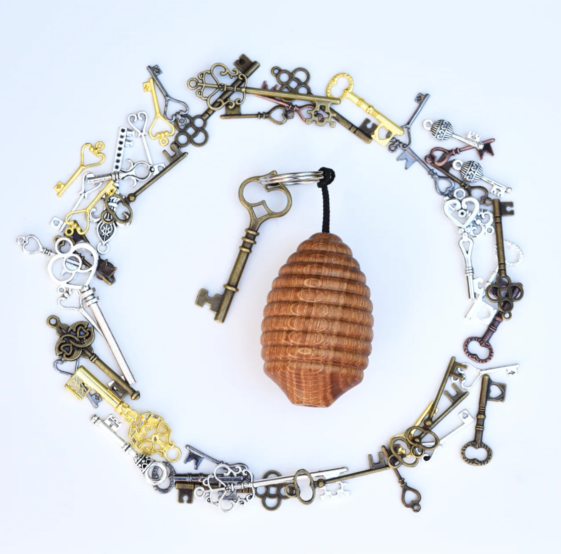 Beehive Keyring