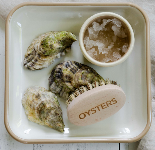 Enameled Square Plates 8"