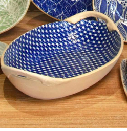 Nested Oval Bowl with Handles