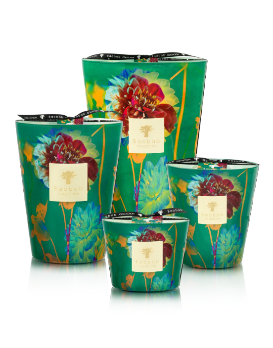 Baobab Arty Flowers Bouquet Candle