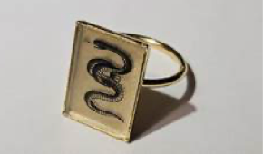 Figaro Serpent Ring