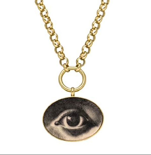 Lovers Eye Statement Necklace