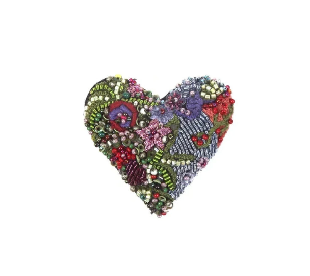 Blooming Heart Brooch