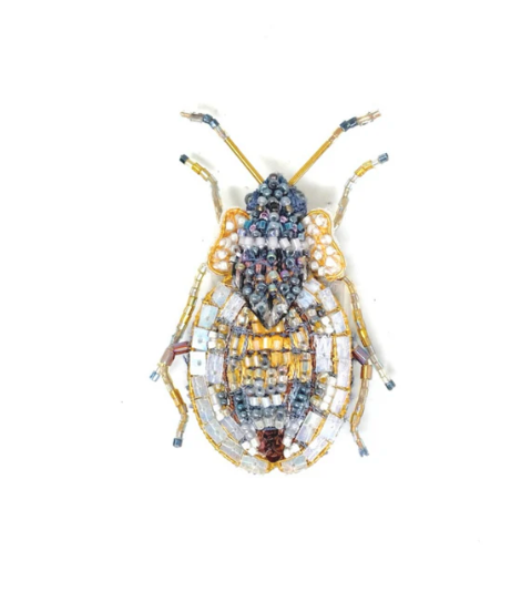 Lace Bug Brooch