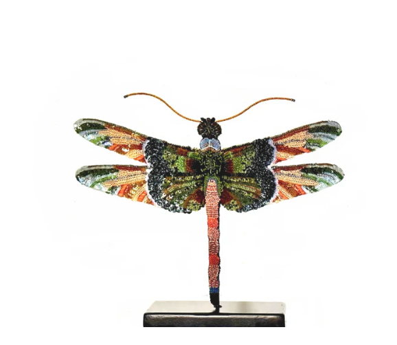 Spangle Dragonfly Object Art